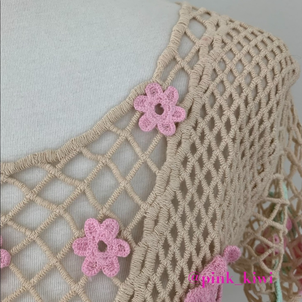 Wildfox Bloom Edita Crochet Top - Picture 6 of 17